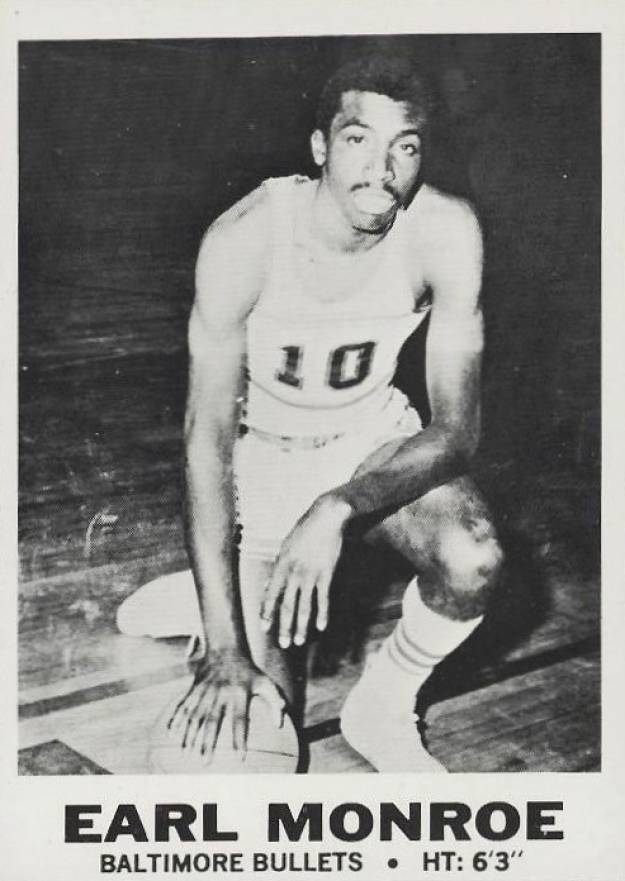 1968 Topps Test Earl Monroe #12 Basketball Card