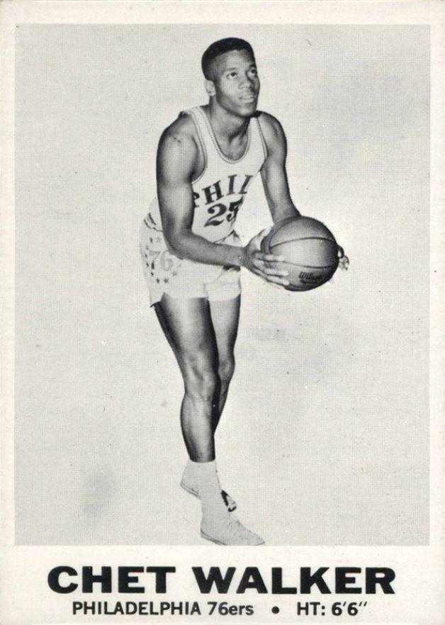 1968 Topps Test Chet Walker #3 Basketball Card