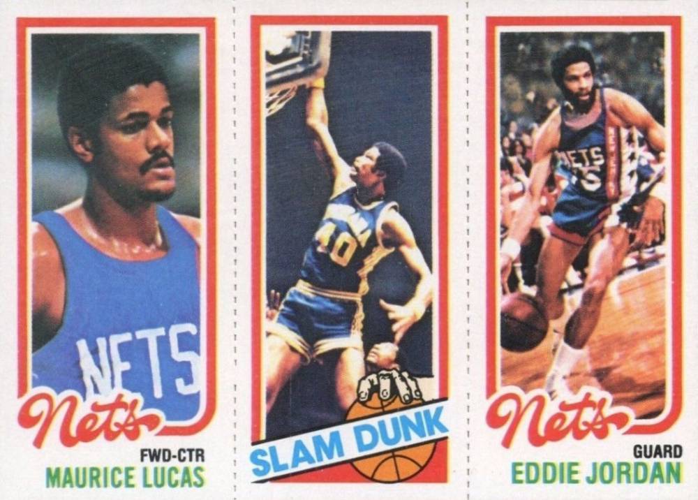 1980 Topps Lucas/Edwards/Jordan # Basketball Card