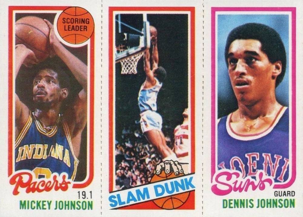 1980 Topps Johnson/Free/Johnson #70 Basketball Card