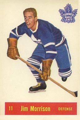 1957 Parkhurst Jim Morrison #11m Hockey Card
