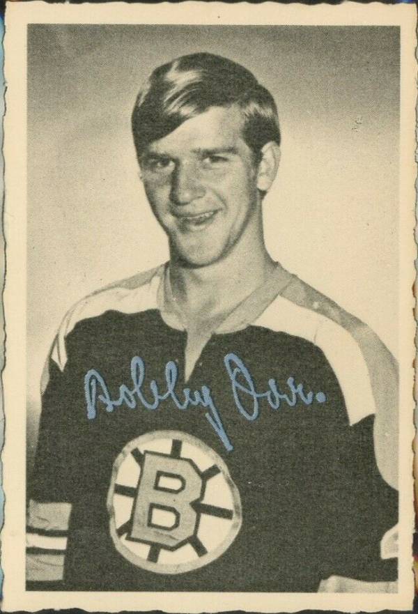 1970 O-Pee-Chee Deckle Edge Bobby Orr #4 Hockey Card