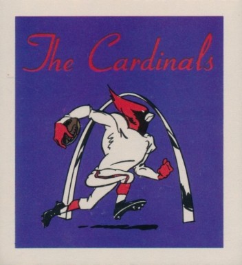1964 Wheaties Stamps St. Louis Cardinals Emblem # Football Card