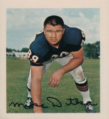 1964 Wheaties Stamps Mike Ditka # Football Card