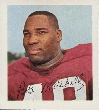 1964 Wheaties Stamps Bobby Mitchell # Football Card