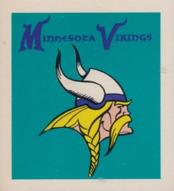 1964 Wheaties Stamps Vikings Emblem # Football Card