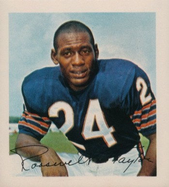 1964 Wheaties Stamps Roosevelt Taylor # Football Card