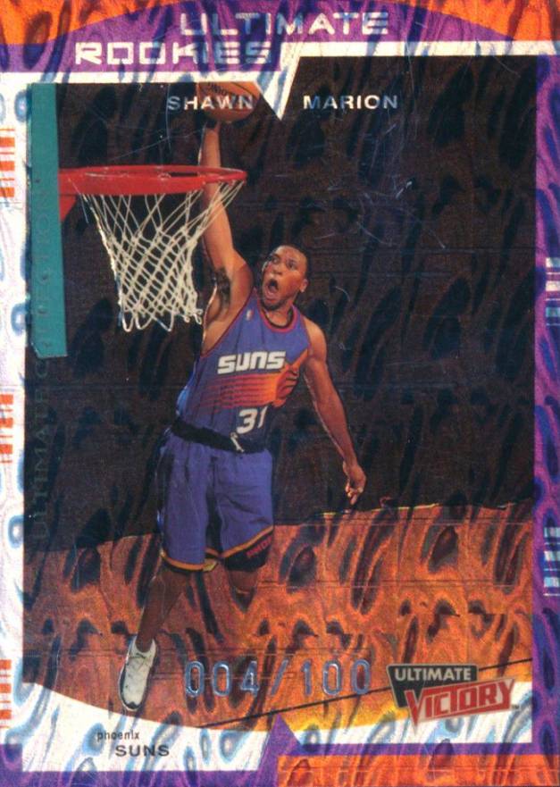 1999 Ultimate Victory Shawn Marion #129 Basketball Card