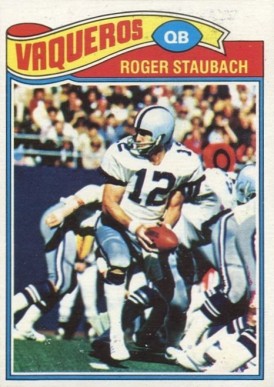 1977 Topps Mexican Roger Staubach #45 Football Card