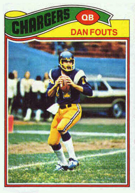 1977 Topps Mexican Dan Fouts #274 Football Card