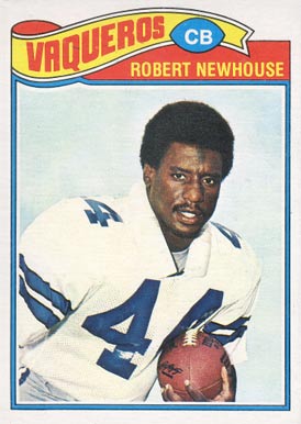 1977 Topps Mexican Robert Newhouse #459 Football Card