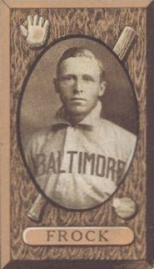 1912 Imperial Tobacco Samuel Frock #13 Baseball Card