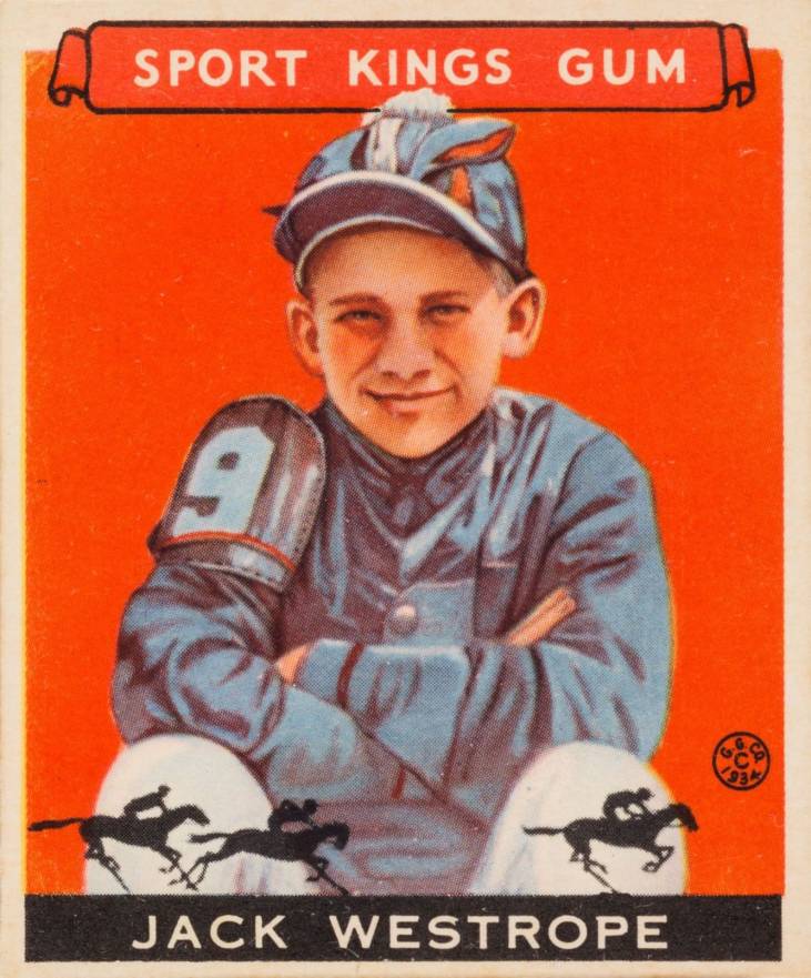 1933 Sport Kings Jack Westrope #39 Other Sports Card
