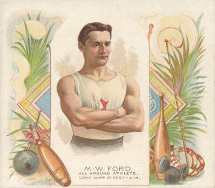 1889 Allen & Ginter M.W. Ford #18 Other Sports Card