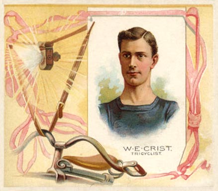 1889 Allen & Ginter W.E. Crist #8 Other Sports Card
