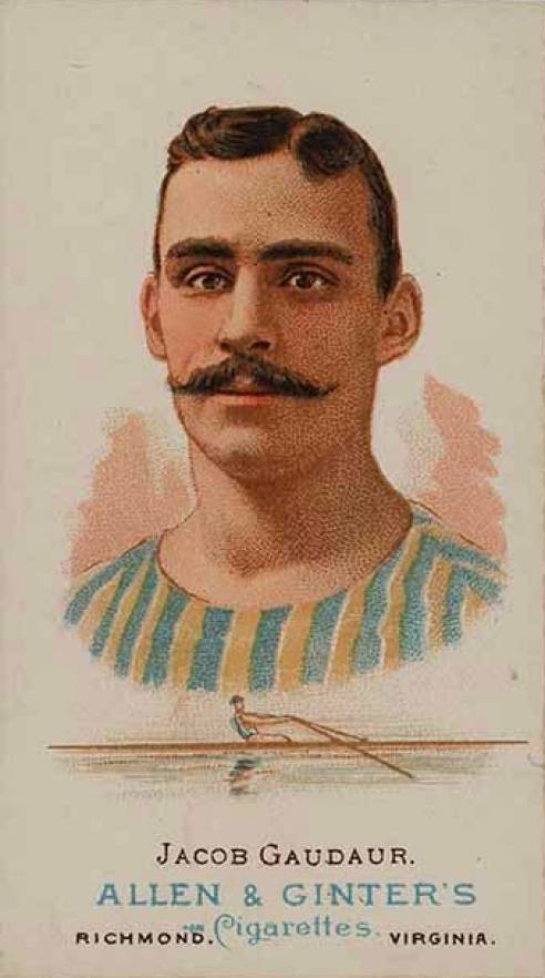 1888 N28 Allen & Ginter Jacob Gaudaur # Other Sports Card