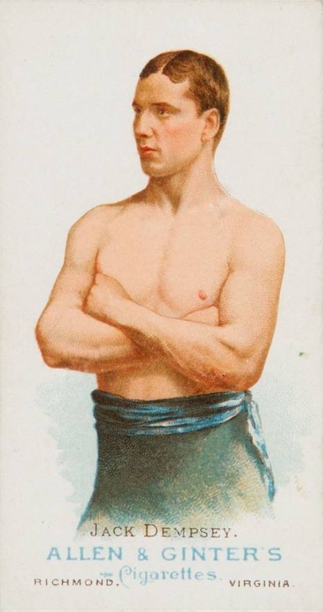 1888 N28 Allen & Ginter Jack Dempsey # Other Sports Card