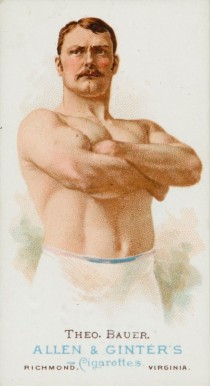 1888 N28 Allen & Ginter Theo. Bauer # Other Sports Card