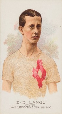 1888 N29 E.D. Lange #28 Other Sports Card