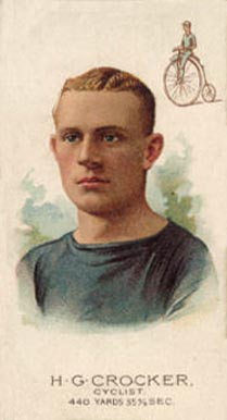 1888 N29 H.G. Crocker #9 Other Sports Card