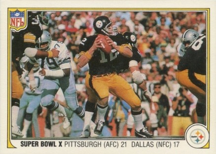 1983 Fleer Team Action Super Bowl X #67 Football Card