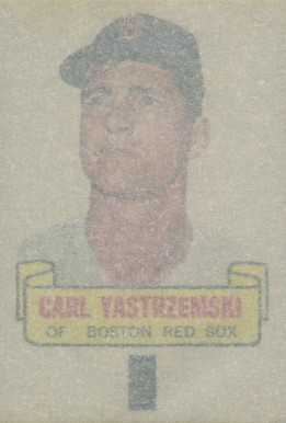 1966 Topps Rub-Offs Carl Yastrzemski #100 Baseball Card