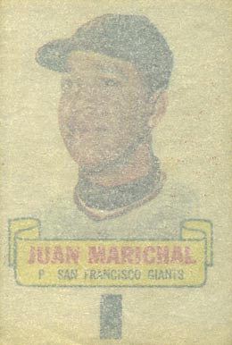 1966 Topps Rub-Offs Juan Marichal #58 Baseball Card