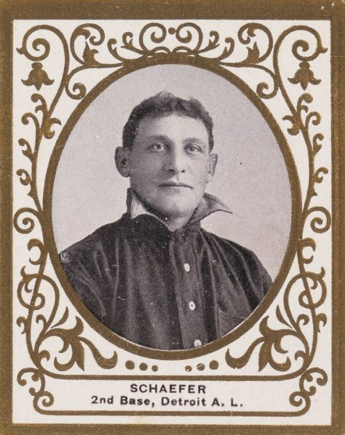 1909 Ramly Germany Schaefer # Baseball Card