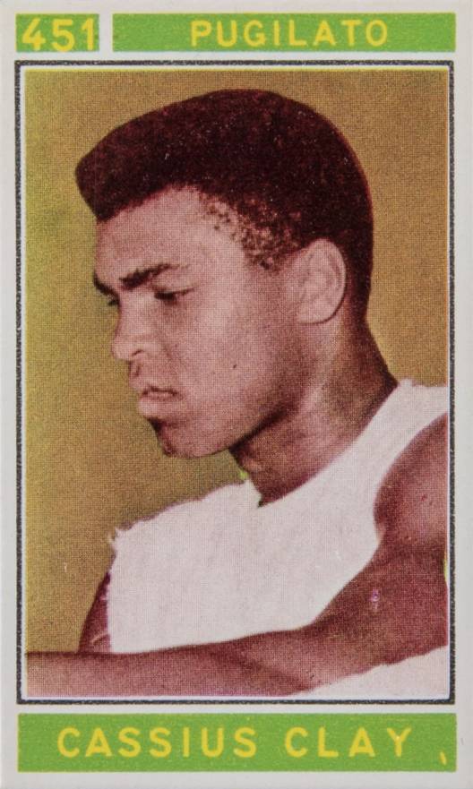 1967 Panini Campioni Dello Sport Cassius Clay #451 Other Sports Card