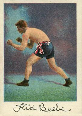 1910 Khedivial Co. Prize Fight Series No.102 Kid Beebe # Other Sports Card