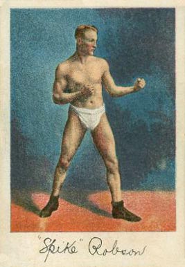1910 Khedivial Co. Prize Fight Series No.102 Spike Robson # Other Sports Card