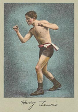 1910 Khedivial Co. Prize Fight Series No.102 Harry Lewis # Other Sports Card