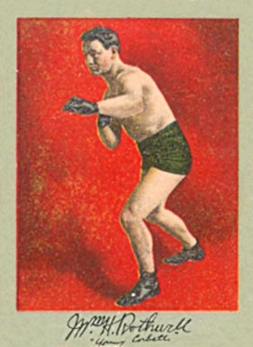 1910 Khedivial Co. Prize Fight Series No.102 Wm. H. Rothwell # Other Sports Card