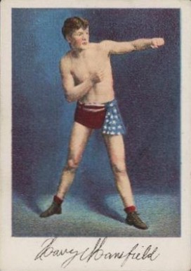 1910 Khedivial Co. Prize Fight Series No.102 Harry Mansfield # Other Sports Card
