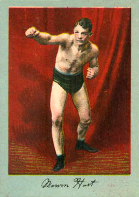 1910 Khedivial Co. Prize Fight Series No.102 Marvin Hart # Other Sports Card