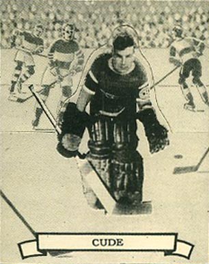 1936 O-Pee-Chee Wilfred Cude #120 Hockey Card