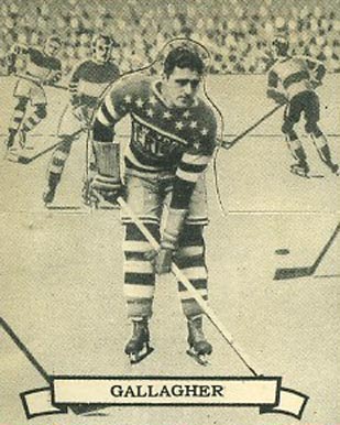 1936 O-Pee-Chee Gallagher #108 Hockey Card