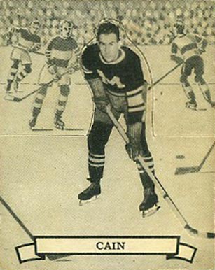 1936 O-Pee-Chee Cain #110 Hockey Card