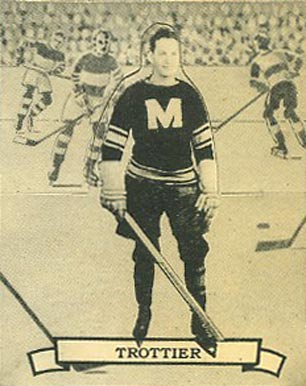 1936 O-Pee-Chee Trottier #126 Hockey Card