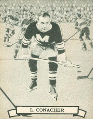1936 O-Pee-Chee L. Conacher #102 Hockey Card