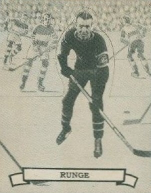 1936 O-Pee-Chee Paul Runge #106 Hockey Card