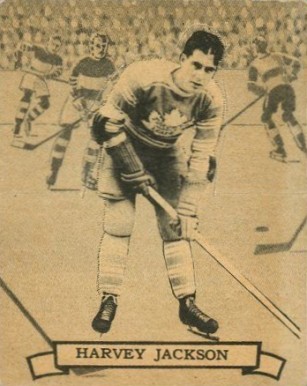 1936 O-Pee-Chee Harvey (Busher) Jackson #124 Hockey Card