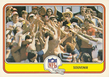 1981 Fleer Team Action Souvenir #82 Football Card