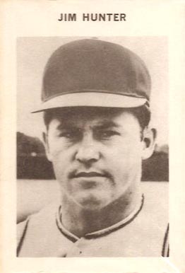 1969 Milton Bradley Jim Hunter #124 Baseball Card