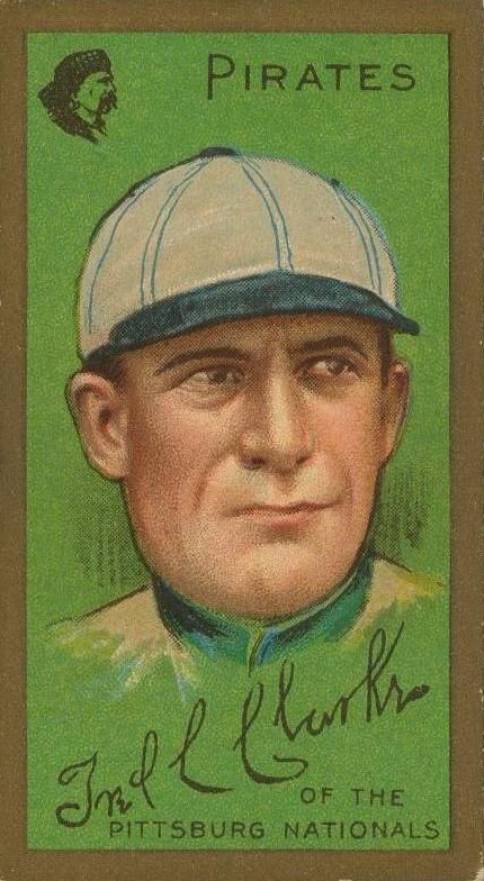 1911 Gold Borders Fred Clarke #36 Baseball Card