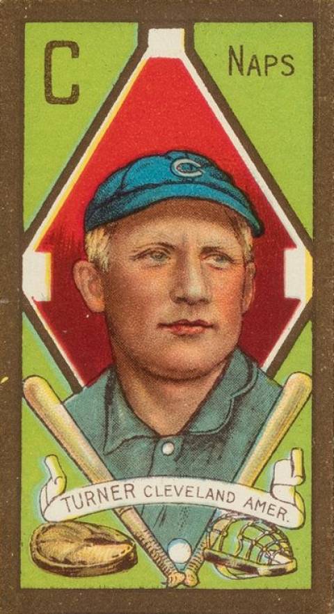 1911 Gold Borders Terry Turner #203 Baseball Card