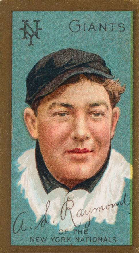 1911 Gold Borders A. L. Raymond #171 Baseball Card
