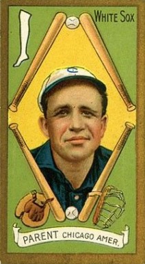 1911 Gold Borders Freddy Parent #162 Baseball Card