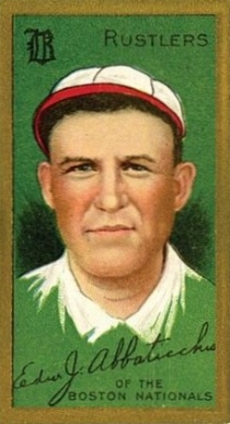 1911 Gold Borders Edward J. Abbaticchio #1 Baseball Card