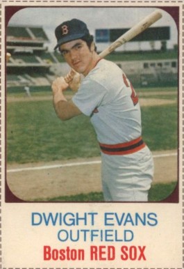 1975 Hostess Dwight Evans #18 Baseball Card